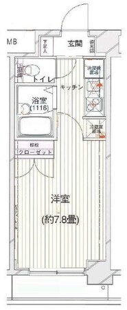 OLIO高井戸の物件間取画像